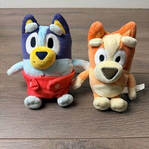 Bluey & Bingo Plush Set 🐶💙 Baby Bluey Nappy + Bingo 7” Moose Toys Stuffy 2